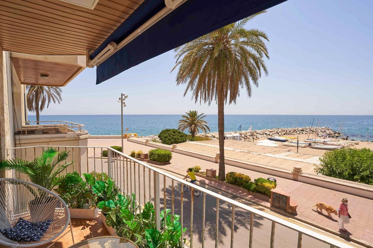 Apartamento Primera Linea De Mar Con Espectaculares Vistas Apartment Sant Pol De Mar Exterior photo