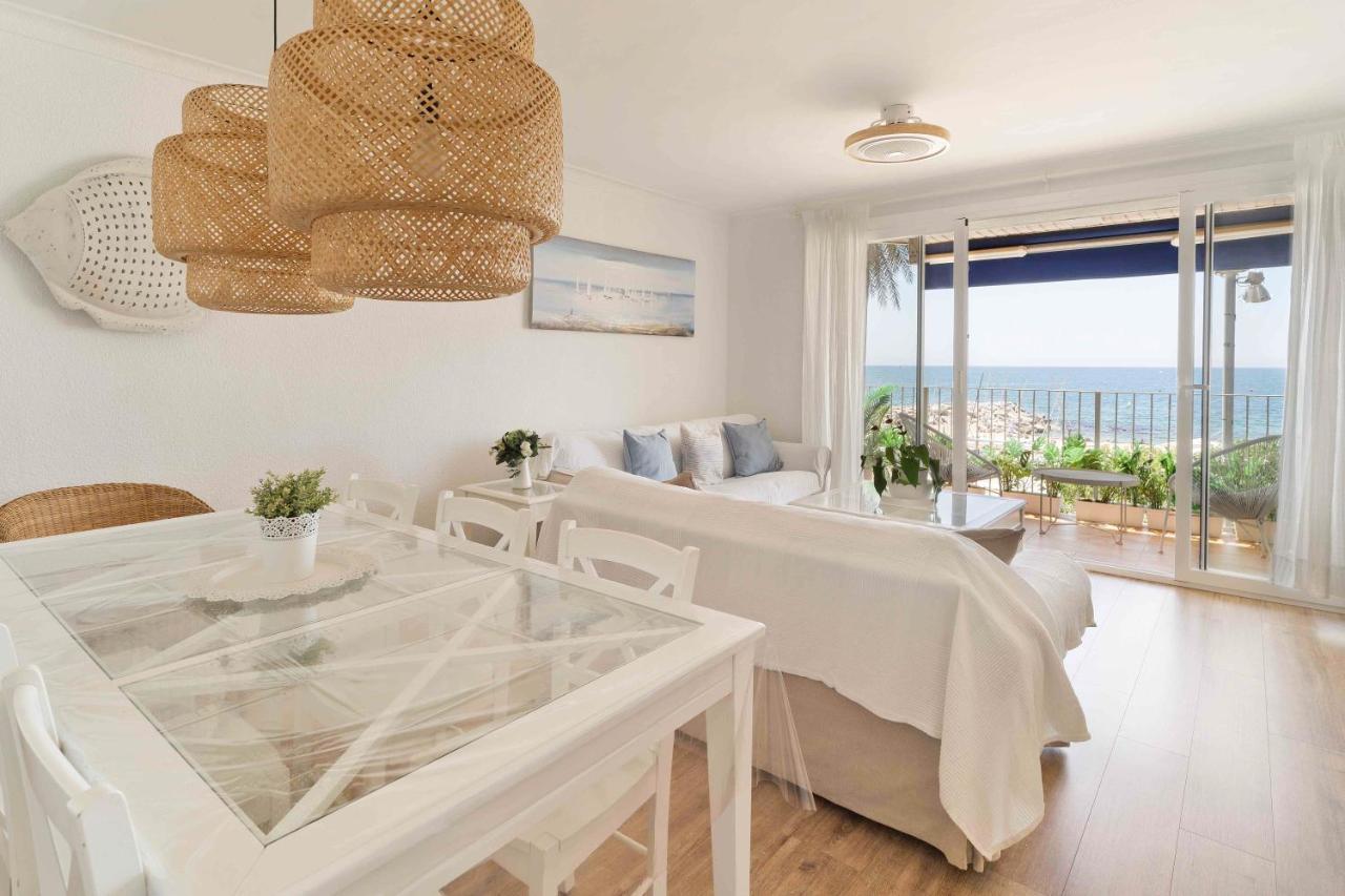 Apartamento Primera Linea De Mar Con Espectaculares Vistas Apartment Sant Pol De Mar Exterior photo